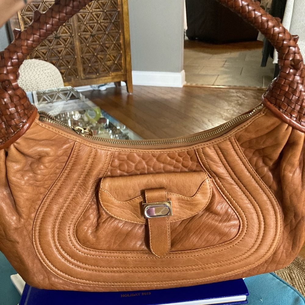Fendi Trimmed Spy Bag